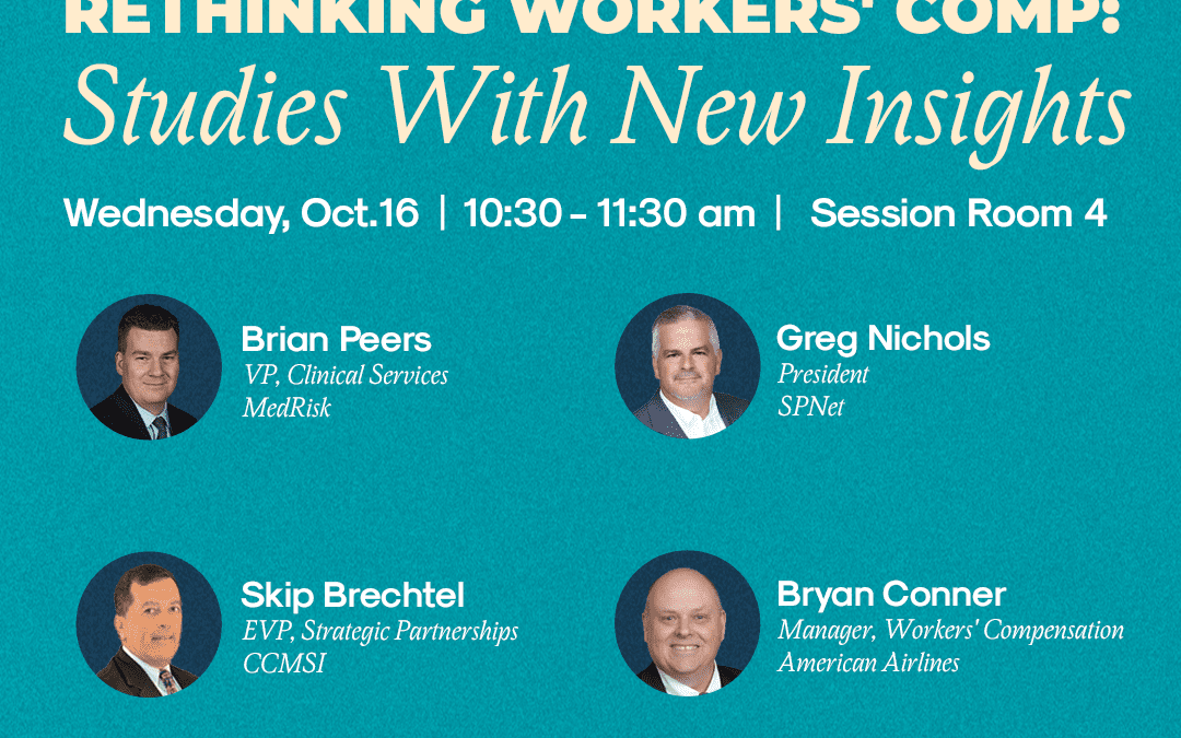 MedRisk Leadership to Feature in NWC 2024 Speaking Session on Rethinking Workers’ Comp